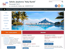 Tablet Screenshot of malyrynek.pl